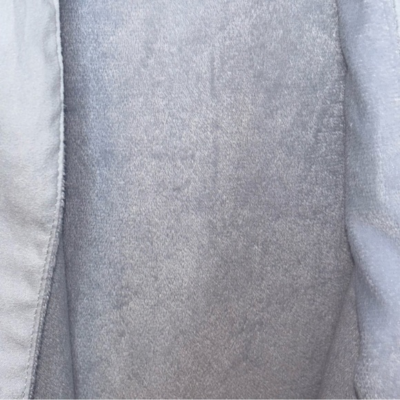 Shimera Elegant Baby Blue Women's Long Shawl Collar Robe L - Picture 12 of 13